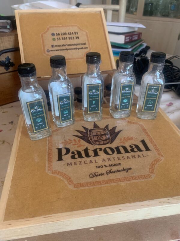 Caja Muestras Mezcal 50 ml.